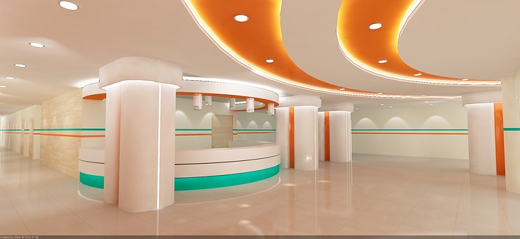 Praxis und Krankenhausreinigung