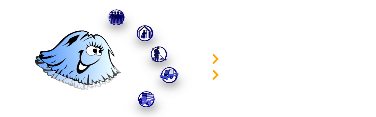 Maskottchen+GmbH+Button+langjährige+zuverlässig