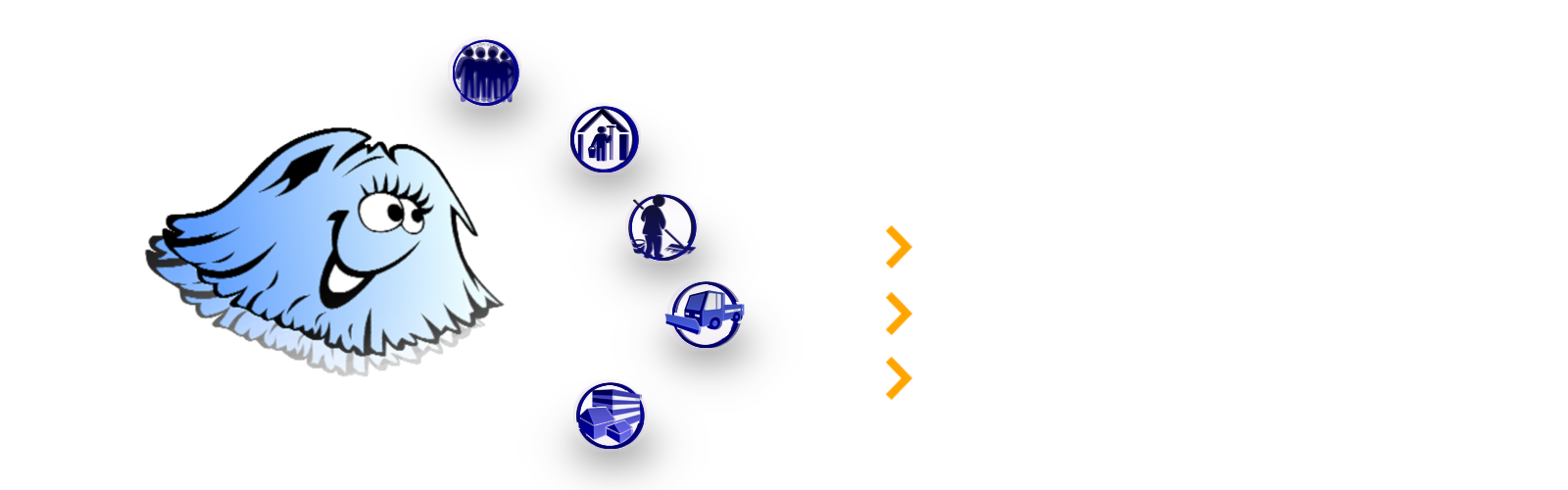 Maskottchen+GmbH+Button+langjährig zuverlässig individuell